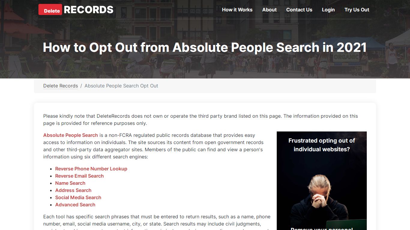 How to Opt Out from Absolute People Search in 2021 ...